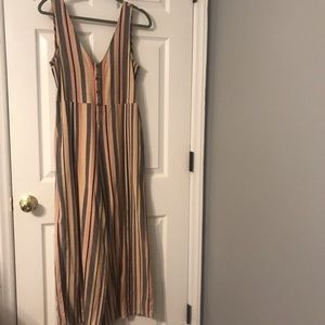 Urban Outfitters Striped Jumpsuit | Size S